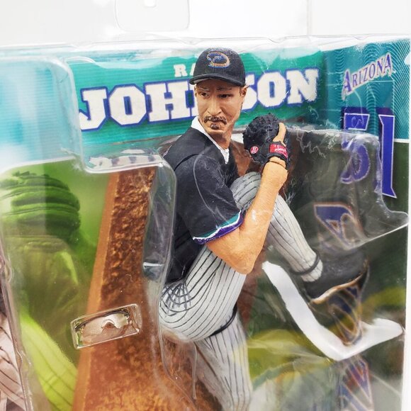 Arizona Diamondbacks Vintage Figure Randy Johnson MLB McFarlane's Picks Sealed - Picture 4 of 8
